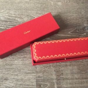 Authentic Cartier bracelet box